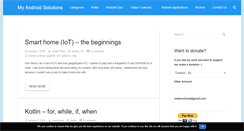 Desktop Screenshot of myandroidsolutions.com