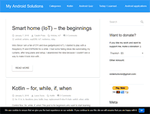 Tablet Screenshot of myandroidsolutions.com